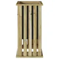 Jardinière avec Doublure 33x33x65 cm Bois Imprégné Pin