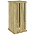 Jardinière avec Doublure 33x33x65 cm Bois Imprégné Pin