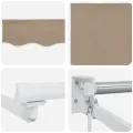 Store rétractable manuel  Beige 450x300 cm