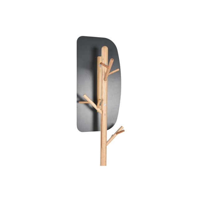 Attaccapanni da Terra Home ESPRIT Bianco Naturale Legno Metallo Scandi