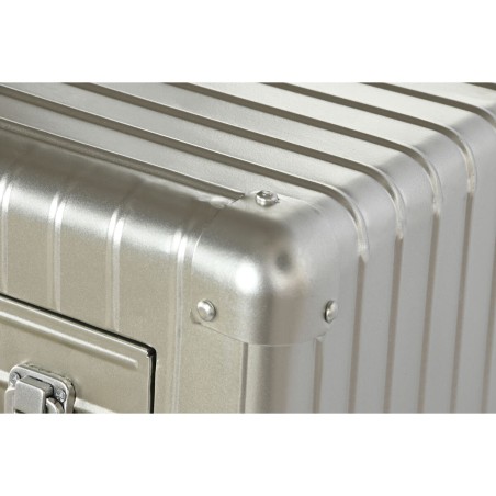 Sideboard Home ESPRIT Silver Metal MDF Wood 80 x 39 x 82 cm