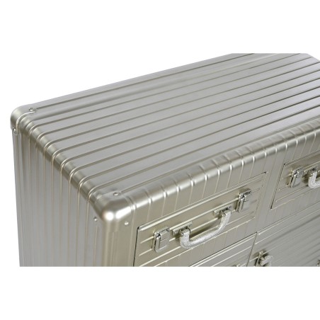 Aparador Home ESPRIT Plateado Metal Madera MDF 80 x 39 x 82 cm