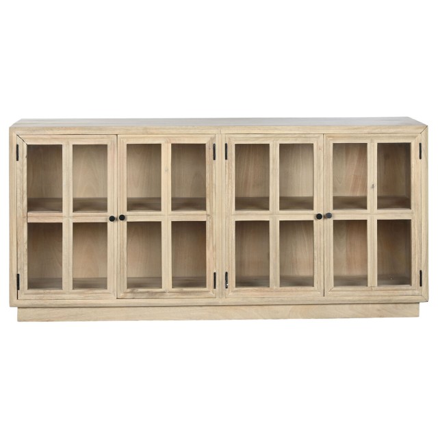Aparador Home ESPRIT Natural Cristal Madera de mango 170 x 41 x 81 cm