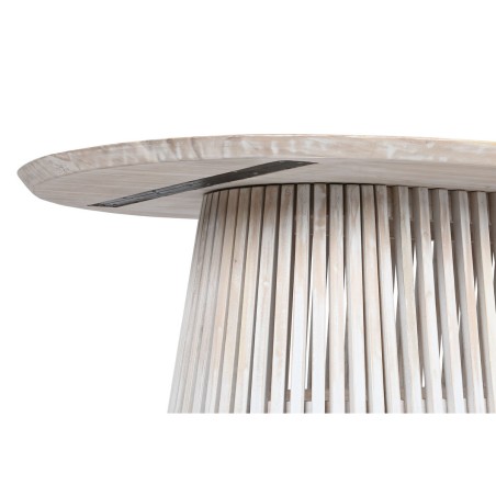 Eettafel Home ESPRIT Wit Mindi hout 180 x 100 x 75 cm