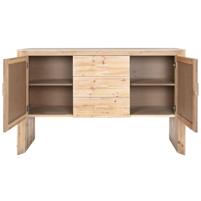Anrichte Home ESPRIT natürlich Tanne Holz MDF 150 x 40 x 100 cm