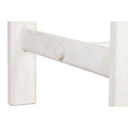 Mesa de Comedor Home ESPRIT Blanco Madera de mango 213,4 x 96,5 x 76,2 2