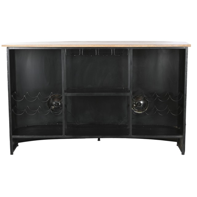 Mueble bar Home ESPRIT Blanco Marrón Turquesa 157 x 52 x 90 cm