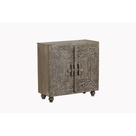 Sideboard Home ESPRIT Grey Light brown Wood 91,5 x 40 x 90 cm 2