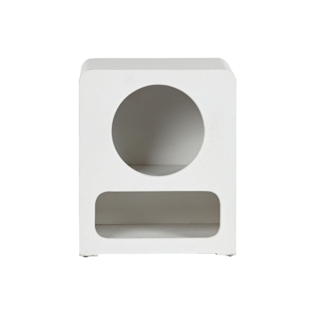 Comodino Home ESPRIT Bianco Legno MDF 40 x 30 x 48 cm