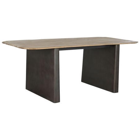 Tavolo da Pranzo Home ESPRIT Naturale Marrone scuro Abete 200 x 90 x 7