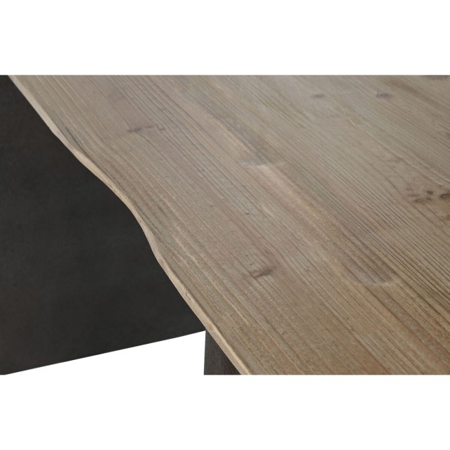 Table de Salle à Manger Home ESPRIT Naturel Brun foncé Sapin 200 x 9