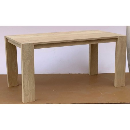 Table de Salle à Manger Home ESPRIT Naturel Bois de manguier 160 x 80