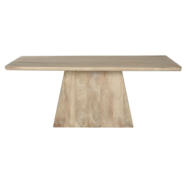 Table de Salle à Manger Home ESPRIT Naturel Bois de manguier 180 x 90