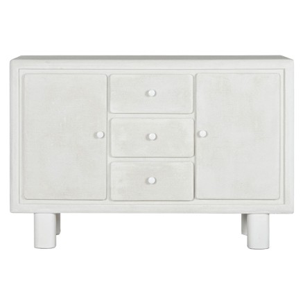Sideboard Home ESPRIT White Fir MDF Wood 120 x 38 x 80 cm 2