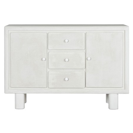 Credenza Home ESPRIT Bianco Abete Legno MDF 120 x 38 x 80 cm
