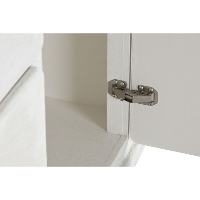 Aparador Home ESPRIT Blanco Abeto Madera MDF 120 x 38 x 80 cm