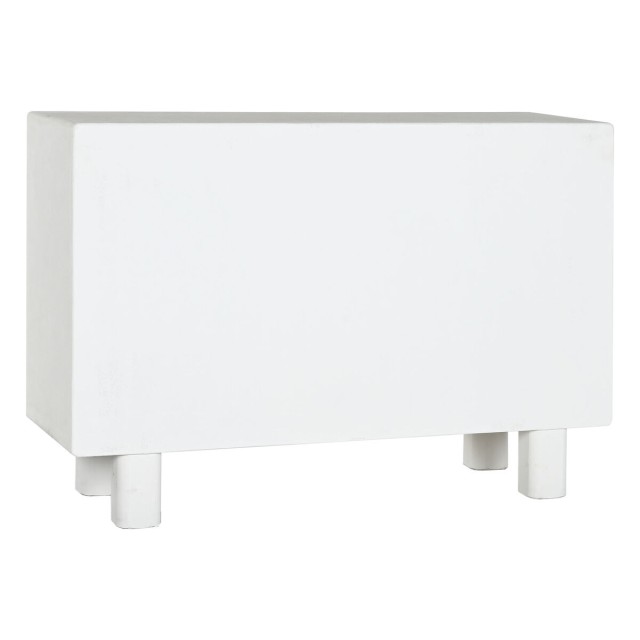Credenza Home ESPRIT Bianco Abete Legno MDF 120 x 38 x 80 cm