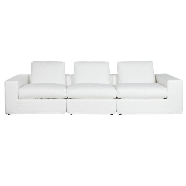 Sofa Home ESPRIT Wit Modern 286 x 95,5 x 57 cm