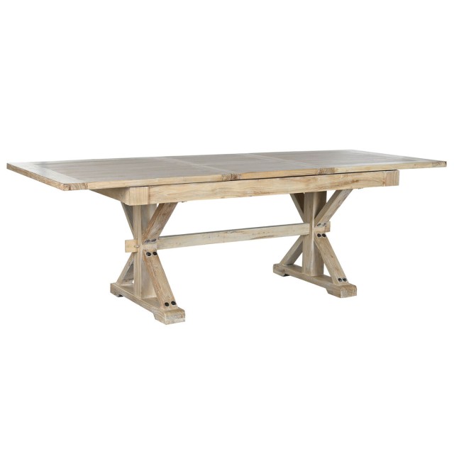 Table de Salle à Manger Home ESPRIT Naturel Bois Recyclé Bois 180 x