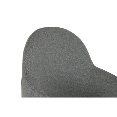 Chaise de Salle à Manger Home ESPRIT Gris Polyester Métal 59 X 63 X