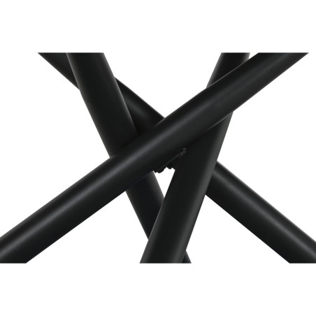 Tavolo da Pranzo Home ESPRIT Nero Grigio Metallo Ceramica 160 x 90 x 7