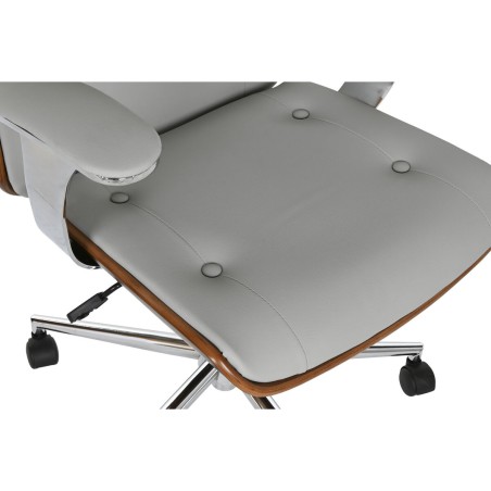 Bureaustoel met hoofdsteun Home ESPRIT Beige Ivoor