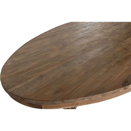 Table de Salle à Manger Home ESPRIT Naturel bois de teck 220 X 110 X
