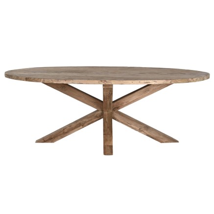 Table de Salle à Manger Home ESPRIT bois de teck 220 X 120 X 78 cm 2