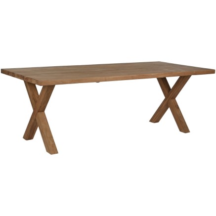 Esstisch Home ESPRIT Teakholz 220 x 100 x 76 cm