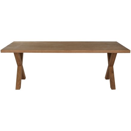 Dining Table Home ESPRIT Teak 220 x 100 x 76 cm 2