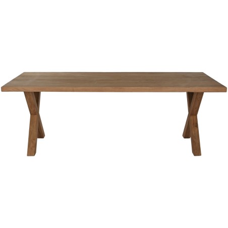 Mesa de Comedor Home ESPRIT madera de teca 220 x 100 x 76 cm