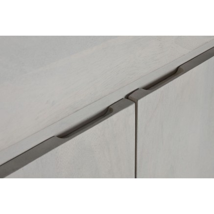 Dressoir Home ESPRIT Wit Mangohout 82 x 45 x 195 cm 2