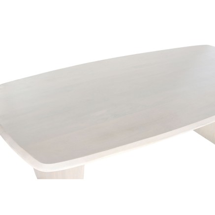 Dining Table Home ESPRIT White Mango wood 218 x 100 x 76 cm 2