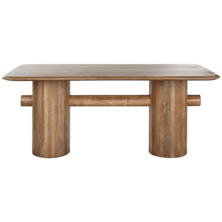 Table de Salle à Manger Home ESPRIT Naturel Bois de manguier 180 x 90