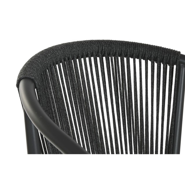 Sgabello Home ESPRIT Alluminio rattan sintetico 57 x 61 x 108 cm