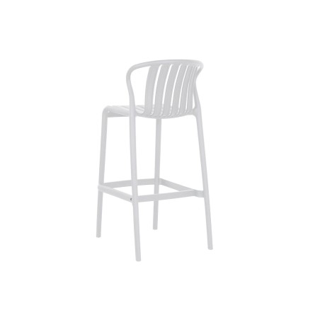 Table set with 2 chairs Home ESPRIT White Metal polypropylene 60 x 60