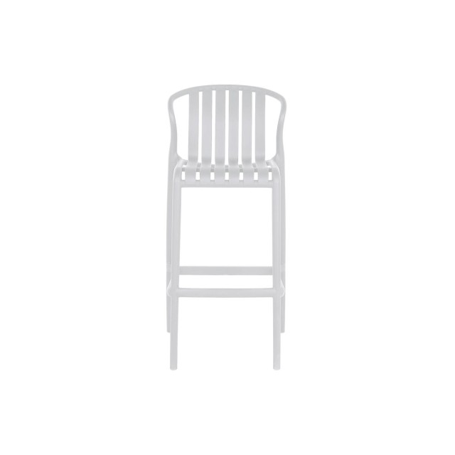 Ensemble Table + 2 Chaises Home ESPRIT Blanc Métal polypropylène 60