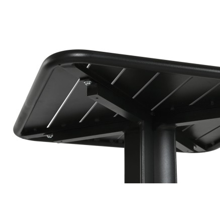 Ensemble Table + 2 Chaises Home ESPRIT Noir Métal polypropylène 60 x 2