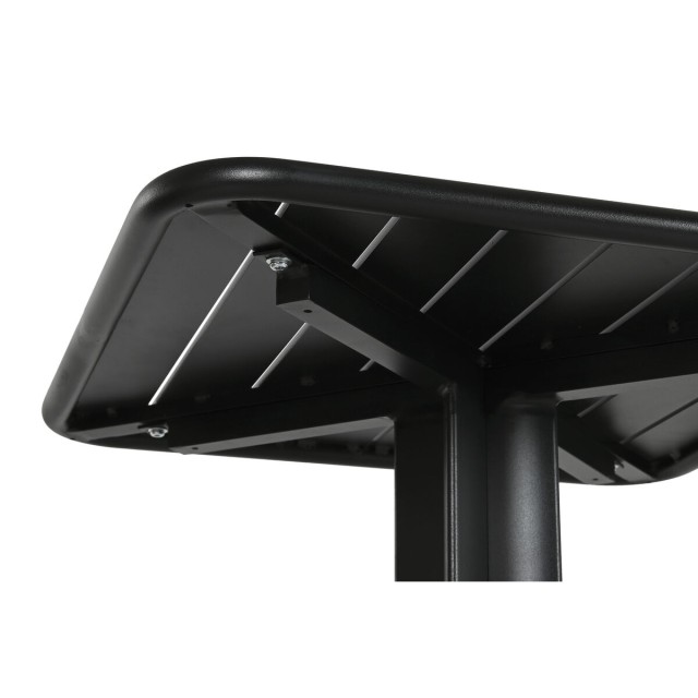 Tisch-Set mit 2 Stühlen Home ESPRIT Schwarz Metall Polypropylen 60 x