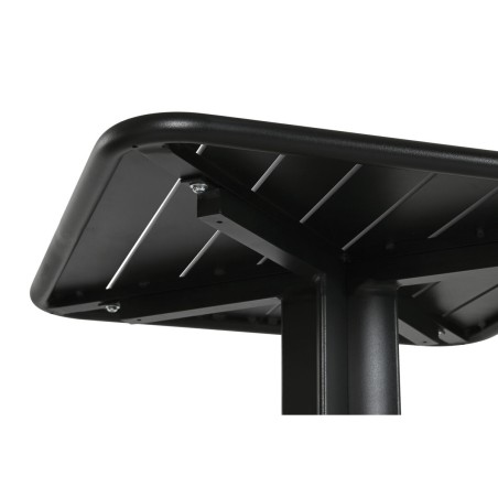 Tisch-Set mit 2 Stühlen Home ESPRIT Schwarz Metall Polypropylen 60 x