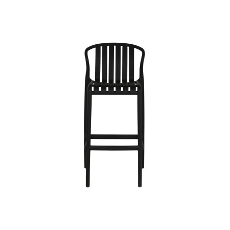 Tisch-Set mit 2 Stühlen Home ESPRIT Schwarz Metall Polypropylen 60 x