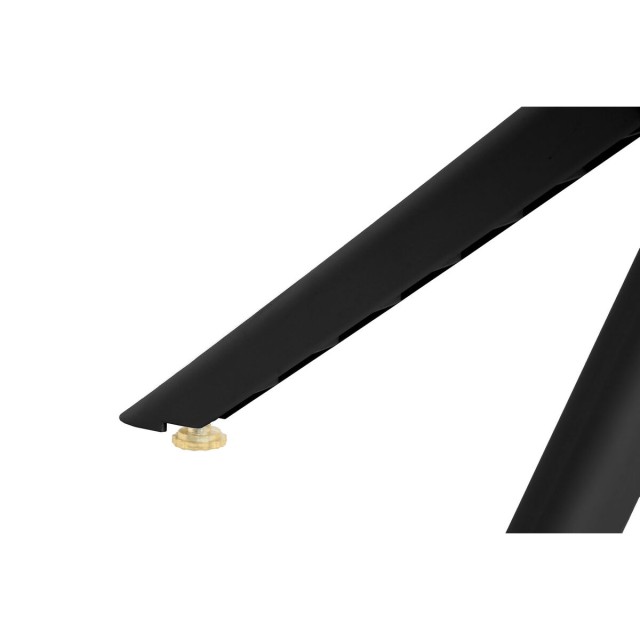 Esstisch Home ESPRIT Schwarz Metall Polypropylen 70 x 70 x 75 cm