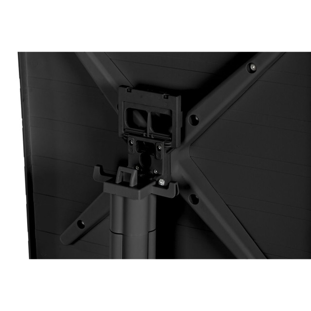 Esstisch Home ESPRIT Schwarz Metall Polypropylen 70 x 70 x 75 cm