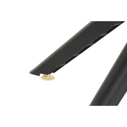 Esstisch Home ESPRIT Schwarz Metall Polypropylen 80 x 80 x 75 cm 2