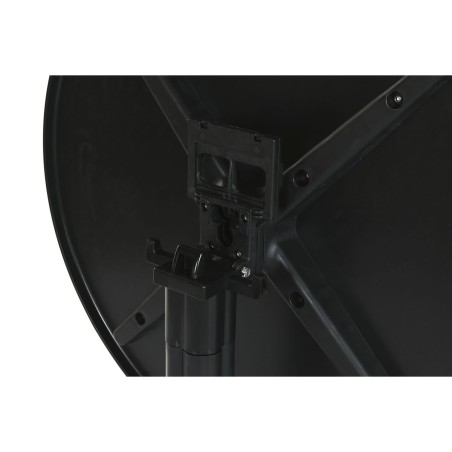 Esstisch Home ESPRIT Schwarz Metall Polypropylen 80 x 80 x 75 cm