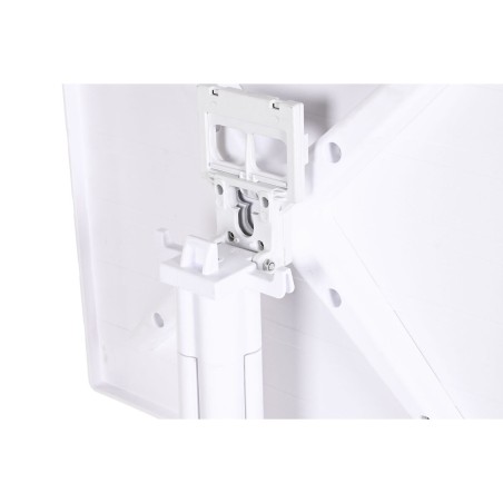 Esstisch Home ESPRIT Weiß Metall Polypropylen 70 x 70 x 75 cm