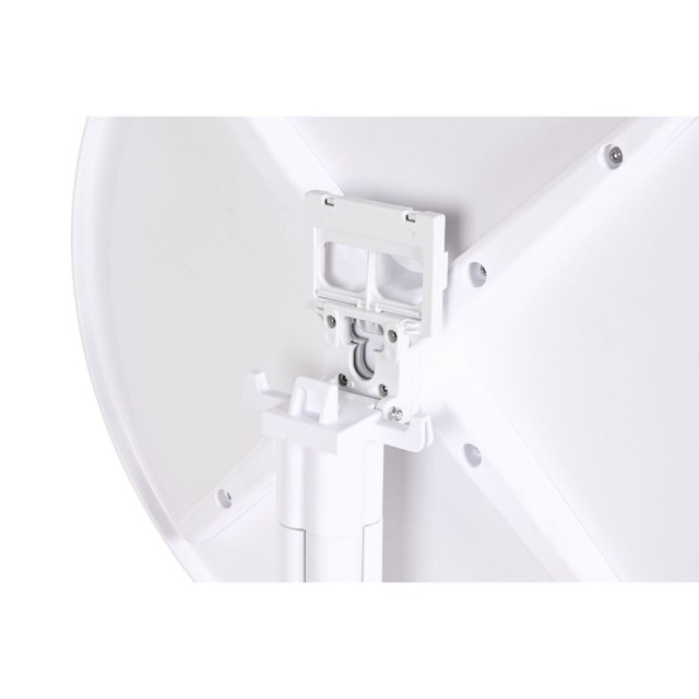 Esstisch Home ESPRIT Weiß Metall Polypropylen 80 x 80 x 75 cm