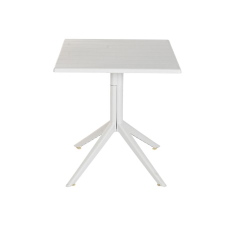 Tavolo da Pranzo Home ESPRIT Grigio Metallo polipropilene 70 x 70 x 75