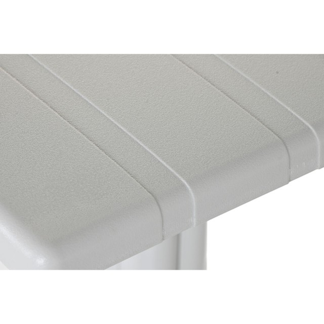 Table de Salle à Manger Home ESPRIT Gris Métal polypropylène 70 x 7