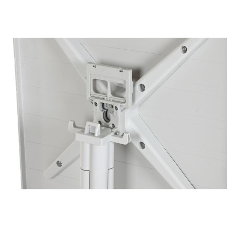 Tavolo da Pranzo Home ESPRIT Grigio Metallo polipropilene 70 x 70 x 75